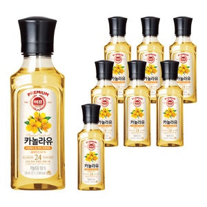 해표 카놀라유, 250ml, 8개
