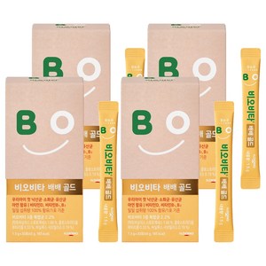 비오비타 배배 골드 유산균, 45g, 4개