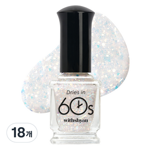 위드샨 60초 매니큐어, M096유니콘드림, 9ml, 18개