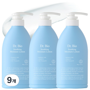 닥터바이오 수딩 수분로션, 500g, 9개