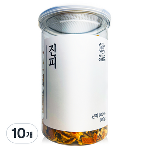 헬로우그린 진피차, 100g, 1개입, 10개