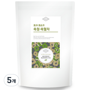 라돌체비타 쑥청차 쑥혈차 삼각티백, 1.2g, 100개입, 5개