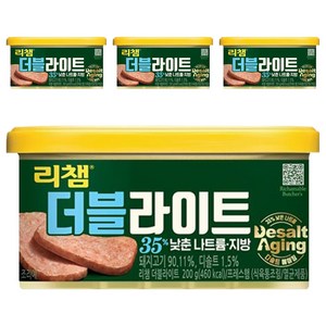리챔 더블라이트, 200g, 4개