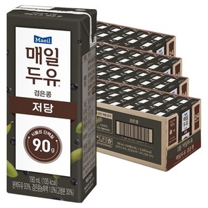 매일두유 검은콩, 190ml, 96개