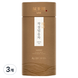 녹차원 작설덖음차, 40g, 1개입, 3개