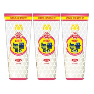 [오뚜기] 논콜 마요네즈, 500g, 3개