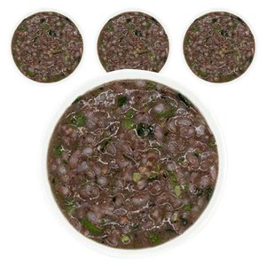 짱죽 실온이유식 9개월부터 중기 죽2, 한우흑미죽, 4개, 160g