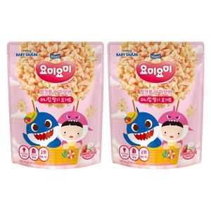 요미요미 미니팝, 25g, 2개, 딸기요거트