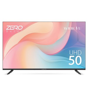 [10% 환급가전] 와이드뷰 4K UHD DLED 고화질 TV, 127cm(50인치), EKW50UT1, 스탠드형, 고객직접설치