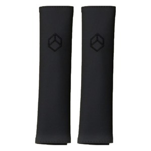 벤딕트 차량용 안전벨트 클립 커버, Black, 2개