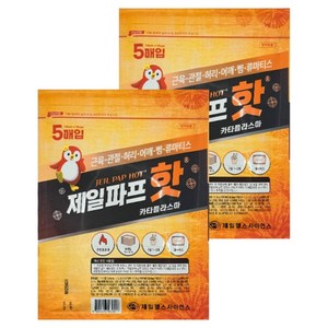 제일파프 제일헬스사이언스 핫 파스, 5개입, 2개