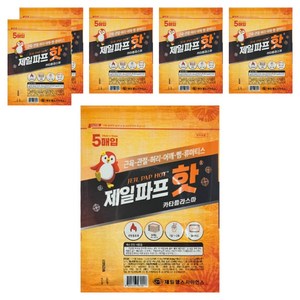 제일파프 파스 핫, 5개입, 6개