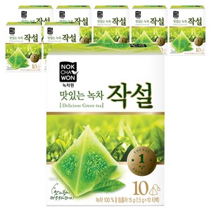 녹차원 맛있는 녹차 작설, 1.5g, 10개입, 8개