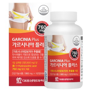 대웅생명과학 가르시니아 플러스, 112정, 1개