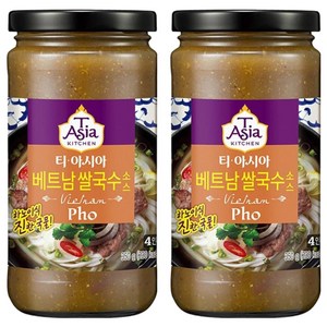 티아시아키친 베트남 쌀국수 소스, 350g, 2개