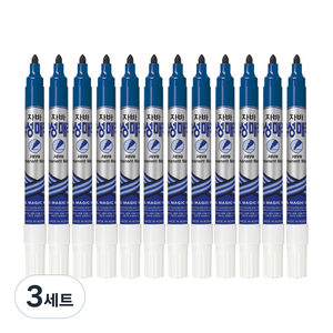 자바펜 파워유성매직, 파랑, 36개