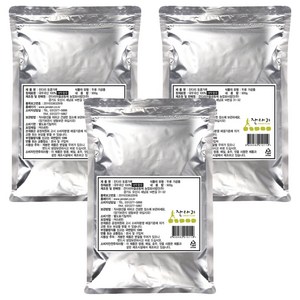 잔다리 생 콩가루, 3개, 500g