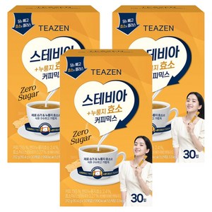 티젠 스테비아 누룽지효소 커피믹스, 10.4g, 30개입, 3개