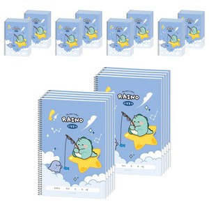 포포팬시 라이노 초등 그림일기, 블루, 50개