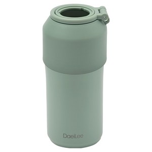 캔 홀더 아이스 쿨러 500ml, 파스텔그린, 1개