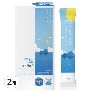믿음의나무 독도 숙취 해소제 10p, 200g, 2개