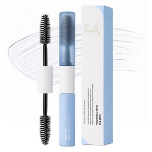 제이숲 헤어 픽스 잔머리 듀얼 마스카라 10ml, 블루 + 화이트, 1개