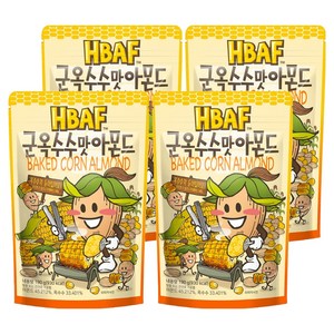 바프 군옥수수맛 아몬드, 190g, 4개