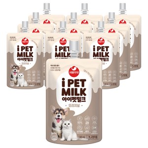 서울우유 반려동물 아이펫밀크, 오리지널, 130ml, 10개