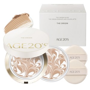 에이지투웨니스 디오리진 에센스 팩트 본품 12.5g + 리필 12.5g, 21호화이트라떼, 1개