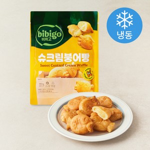 비비고 슈크림 붕어빵 (냉동), 300g, 1개