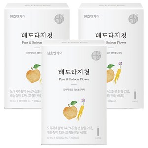 하루활력 배도라지청, 300ml, 3개