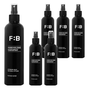 포뷰트 하드 홀딩 헤어 스프레이, 250ml, 6개