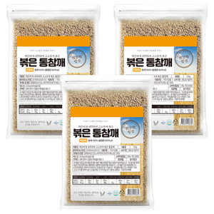 대구농산 건강한밥상 볶은 통 참깨, 150g, 3개