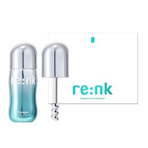 리엔케이 콜라겐 미드샷 앰플 플러스 20ml + 셀 리액터 미용기기 세트, HRK2501, 실버(미용기기)