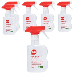 비앤비 유아용 저자극 얼룩제거제, 300ml, 6개