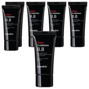 한스킨 수퍼 쓰리 솔루션 비비크림 SPF35 PA++, 베이지, 30ml, 6개