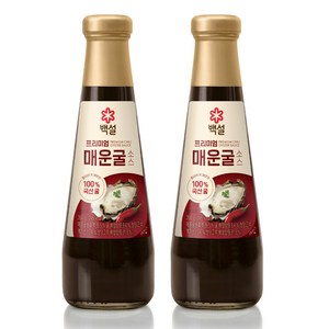 백설 프리미엄 매운굴 소스, 350g, 2개