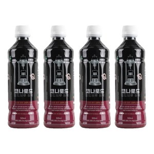 코나로드 콜드브루 원액 에티오피아 예가체프 더치커피, 500ml, 1개입, 4개