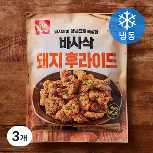 마니커에프앤지 바사삭 돼지 후라이드 (냉동), 300g, 3개