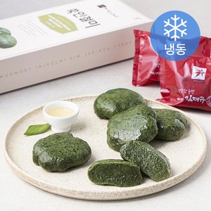 김재규우리떡연구소 쑥인절미 (냉동), 70g, 7개입, 1박스