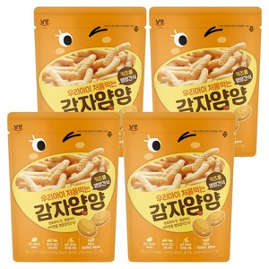 남양유업 우리아이 처음먹는 얌얌 과자, 감자맛, 35g, 4개
