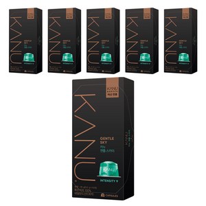 카누 젠틀 스카이 캡슐커피, 9.5g, 10개입, 6개