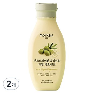 몽크슈 엑스트라버진 올리브유 저당 마요네즈, 260g, 2개