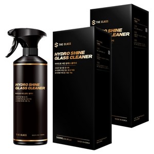 더클래스 하이드로 샤인 글래스 클리너 유리세정제, 500ml, 2개