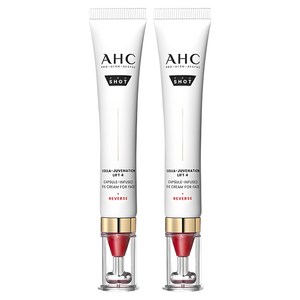 AHC 프로샷 콜라 쥬비네이션 리프트 4 캡슐 인 퓨즈드 아이크림 포 페이스, 30ml, 2개