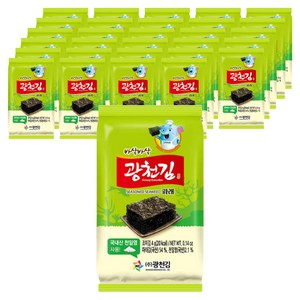 광천김 바삭바삭 파래김, 4g, 144개