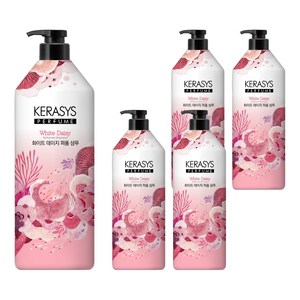 케라시스 퍼퓸 샴푸 화이트 데이지, 5개, 1L