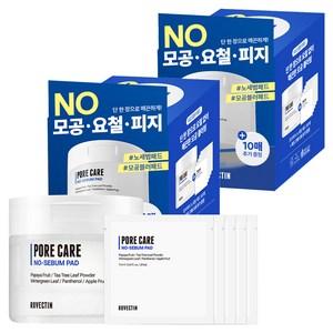 로벡틴 포어케어 노세범 모공패드 180ml, 5매입, 2개