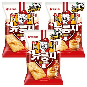 오리온 뉴룽지 메이플버터맛, 70g, 3개