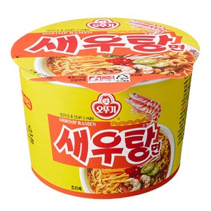 오뚜기 새우탕 컵라면, 1개